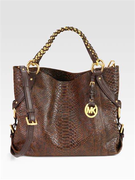 michael kors python bag uk|portefeuille michael kors python.